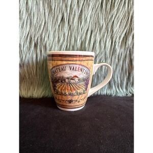 Chateau Valentino Vineyard Lands Landscape Coffee Mug 12oz Wine Lovers